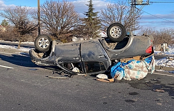 Elazığ'da feci kaza: 3 yaralı