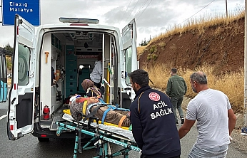 Elazığ'da feci kaza! Kamyon adama çarpıp kaçtı