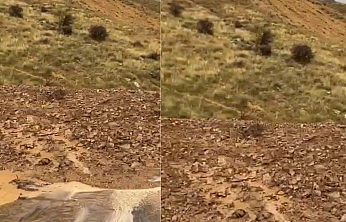 Elazığ'da heyelan paniği