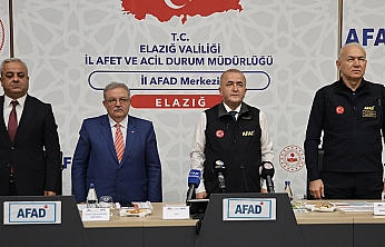 Elazığ'da İl Afet Risk Azaltma Planı ele alındı