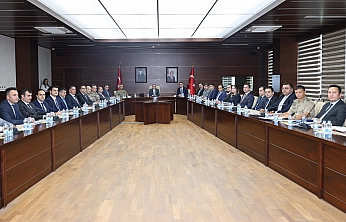 Elazığ'da il güvenlik ve asayiş koordinasyon toplantısı gerçekleştirildi