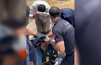 Elazığ'da ilginç olay: kulağına demir profil saplanan vatandaş şans eseri hayatta kaldı