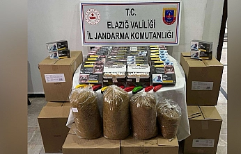 Elazığ'da kaçak sigara operasyonu
