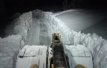 Elazığ'da kapalı köy yolları açıldı