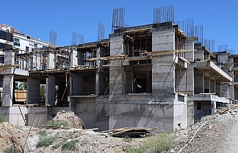 Elazığ'da kentsel dönüşüm çalışmaları hız kesmeden devam ediyor