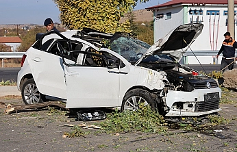 Elazığ'da ki feci kazada anne ve oğlu öldü