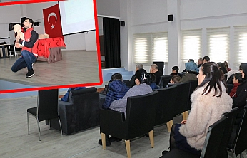 Elazığ'da Kızılay'dan çocuk evleri sitesinde ilk yardım eğitimi