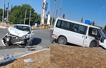 Elazığ'da korkutan kaza: 2 yaralı
