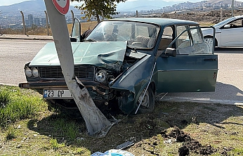 Elazığ'da korkutan kaza: 2 yaralı