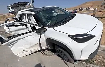 Elazığ'da korkutan kaza! 4 yaralı
