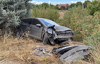 Elazığ'da korkutan kaza: 4 yaralı