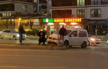 Elazığ'da korkutan kaza