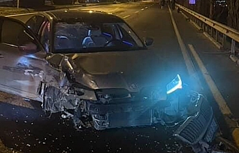 Elazığ'da korkutan kaza