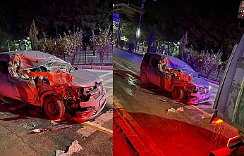 Elazığ'da korkutan kaza