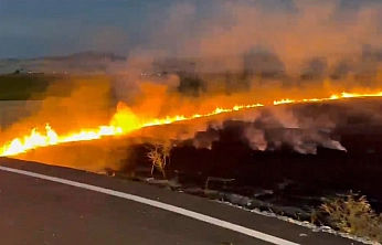 Elazığ'da korkutan yangın: Ekipler müdahale etti