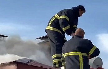 Elazığ'da korkutan yangın