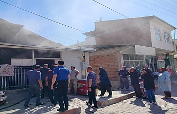 Elazığ'da korkutan yangın