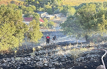 Elazığ'da korkutan yangın!