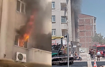 Elazığ'da korkutan yangın!