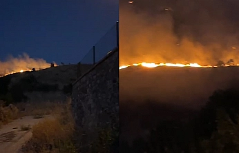 Elazığ'da korkutan yangın!