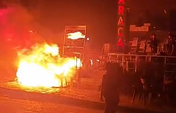 Elazığ'da korkutan yangın!
