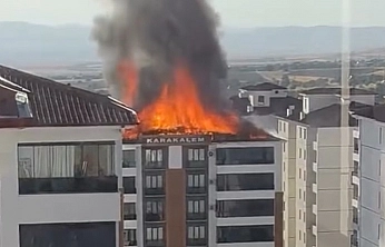 Elazığ'da korkutan yangın