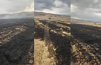 Elazığ'da korkutan yangın
