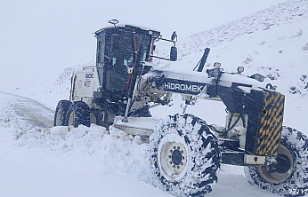 Elazığ'da köy yolları ulaşıma açıldı