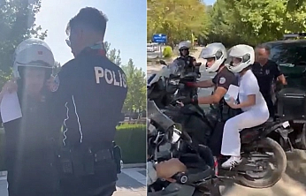 Elazığ'da KPSS telaşı: Sınava geç kaldılar, polis yetiştirdi