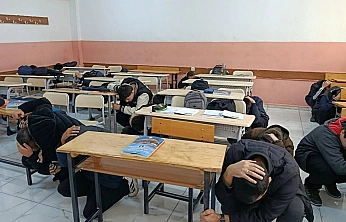Elazığ'da lise öğrencilerine Afet Farkındalık eğitimi verildi