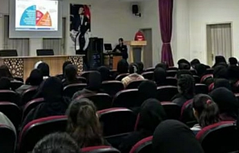 Elazığ'da Liseli Öğrencilere Afet Farkındalık Eğitimi verildi