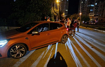 Elazığ'da motor kazası: 1 yaralı