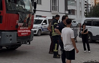 Elazığ'da mutfakta çıkan yangın paniğe neden oldu!