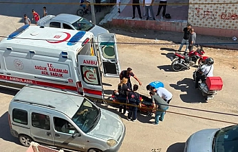 Elazığ'da otomobil ile motosiklet çarpıştı