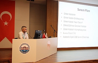Elazığ'da sağlık çalışanlarına kateter eğitimi