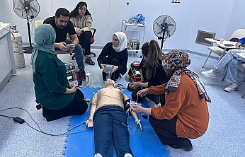 Elazığ'da sağlık personeline temel eğitim verildi