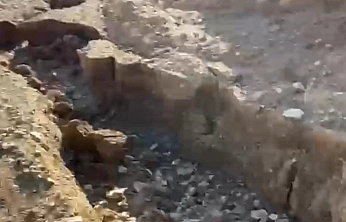 Elazığ'da sel nedeniyle yayla yolu yarıldı
