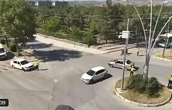 Elazığ'da sınav sabahı trafik için havadan seferberlik