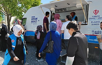 Elazığ'da TDV'den sahaya yeni güç: Mobil hizmet aracı hizmete girdi
