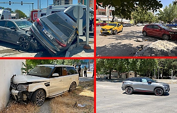 Elazığ'da Temmuz Ayı trafik kazaları: 1 ölü, 345 yaralı