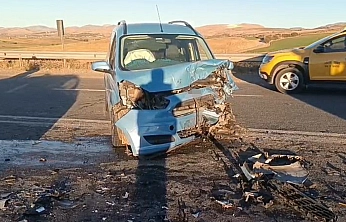 Elazığ'da trafik kazası!
