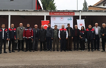 Elazığ'da üreticilere süt soğutma tankı dağıtıldı
