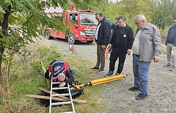 Elazığ'da yağış sonrası korkutan göçük