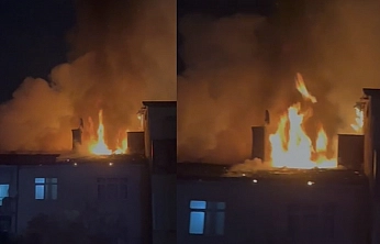 Elazığ'da yangın paniğe neden oldu!