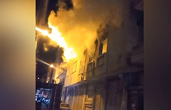 Elazığ'da yangın paniğe neden oldu