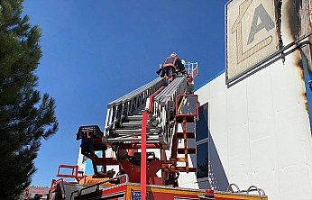 Elazığ'da yangın paniği