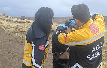 Elazığ'da Yanına yıldırım düşen şahıs yaralandı