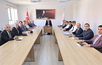 Elazığ'da yeni eğitim yılı hazırlıkları masaya yatırıldı
