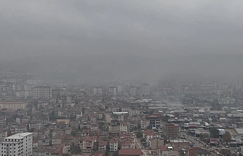 Elazığ'da yoğun sis etkili oldu