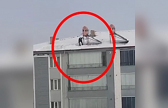 Elazığ'da yürekleri ağıza getiren anlar